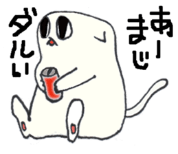 The outlow cat called -Devil Tako- sticker #12523641