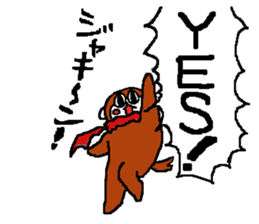 The outlow cat called -Devil Tako- sticker #12523656