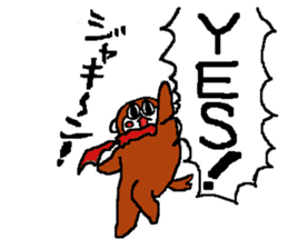 The outlow cat called -Devil Tako- sticker #12523656