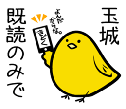 Sticker TAMAKI's or TAMASHIRO's uses sticker #12524572