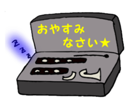 BassClarinet player's daily life sticker #12525321