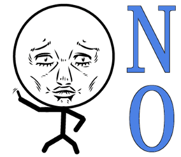 Cool man of words sticker #12525783