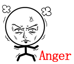 Cool man of words sticker #12525788