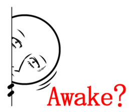 Cool man of words sticker #12525798