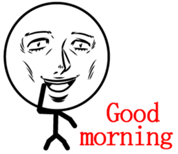 Cool man of words sticker #12525799