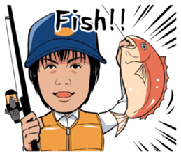 Tekuteku Santeku Lion sticker #12525930