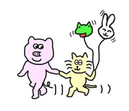 Relax Choju Jinbutsu Giga3 (Cute) sticker #12528133