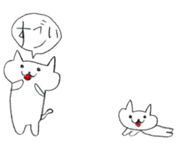 Puku cat sticker #12528330