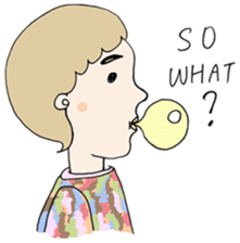 The earth is safe - 3 sticker #12528467