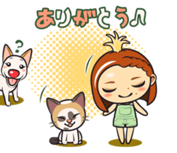 haruka the corn ver.1.1 sticker #12529104