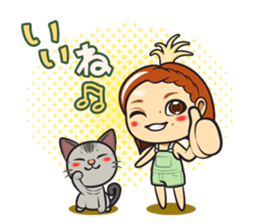 haruka the corn ver.1.1 sticker #12529113