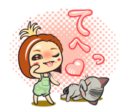 haruka the corn ver.1.1 sticker #12529115