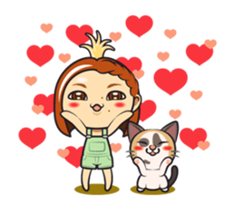 haruka the corn ver.1.1 sticker #12529120