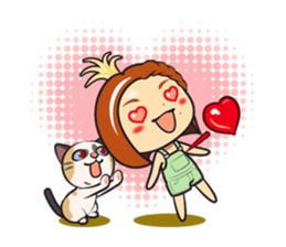 haruka the corn ver.1.1 sticker #12529121