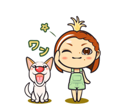 haruka the corn ver.1.1 sticker #12529124