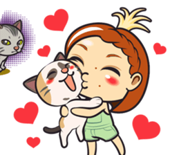 haruka the corn ver.1.1 sticker #12529130