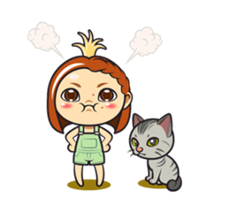 haruka the corn ver.1.1 sticker #12529132