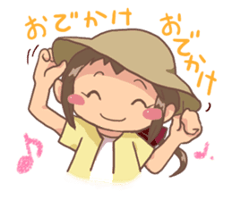 Corgi dog which stays at home sticker #12529382