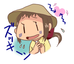 Corgi dog which stays at home sticker #12529388