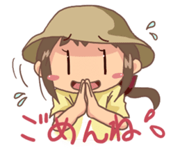 Corgi dog which stays at home sticker #12529389