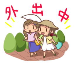 Corgi dog which stays at home sticker #12529393