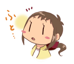 Corgi dog which stays at home sticker #12529394