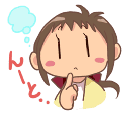 Corgi dog which stays at home sticker #12529396