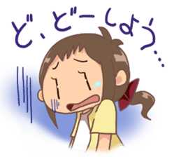 Corgi dog which stays at home sticker #12529401