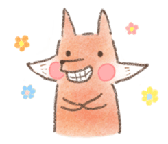 The little fox and his friends sticker #12530330