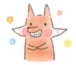 The little fox and his friends sticker #12530330