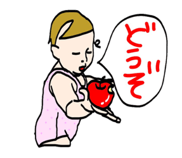 Little friends funny daily stickers sticker #12531455