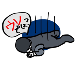 Little friends funny daily stickers sticker #12531461