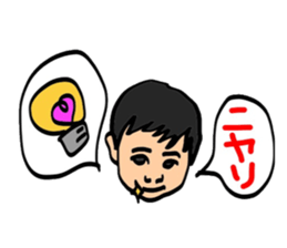 Little friends funny daily stickers sticker #12531463