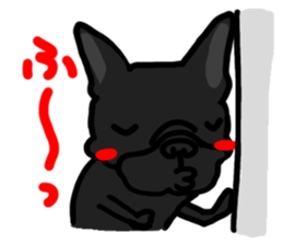 French bulldog family14 sticker #12531603