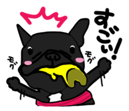 French bulldog family14 sticker #12531608