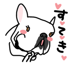 French bulldog family14 sticker #12531611