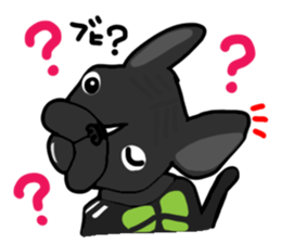 French bulldog family14 sticker #12531624