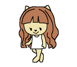 Daily life of a naughty kitten4 sticker #12532371