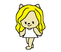 Daily life of a naughty kitten4 sticker #12532373