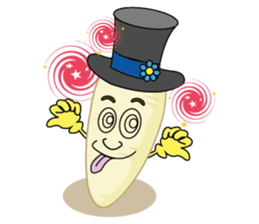 Funny Radish sticker #12532635
