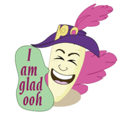 Funny Radish sticker #12532641
