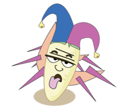 Funny Radish sticker #12532643