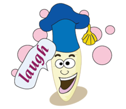 Funny Radish sticker #12532645