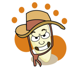 Funny Radish sticker #12532648