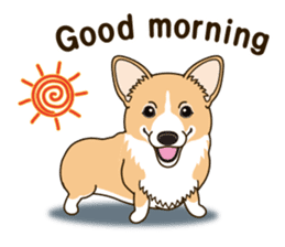 Sticker of Welsh Corgi. (English) sticker #12534038