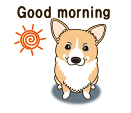 Sticker of Welsh Corgi. (English) sticker #12534039