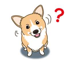 Sticker of Welsh Corgi. (English) sticker #12534060