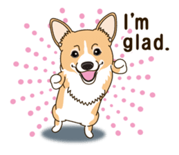 Sticker of Welsh Corgi. (English) sticker #12534064