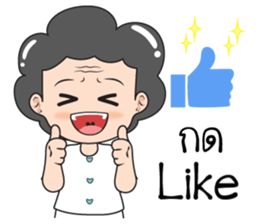 Mom and child stickers sticker #12534253