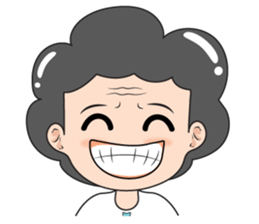 Mom and child stickers sticker #12534254